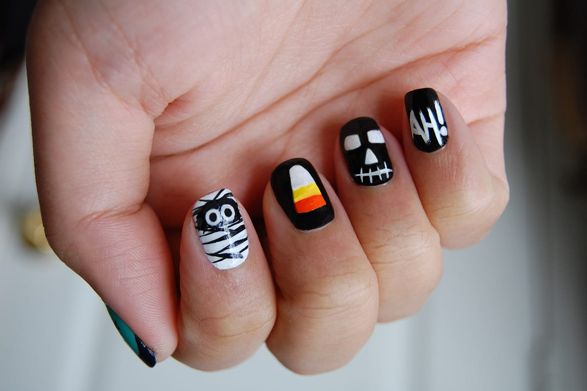 6 Halloween Nail Art Ideas That Will Go With Any Costume